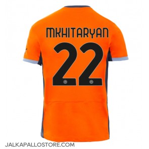 Inter Milan Henrikh Mkhitaryan #22 Kolmaspaita 2023-24 Lyhythihainen